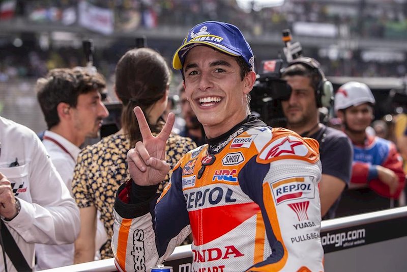 ep el piloto espanol de motogp marc marquez repsol honda