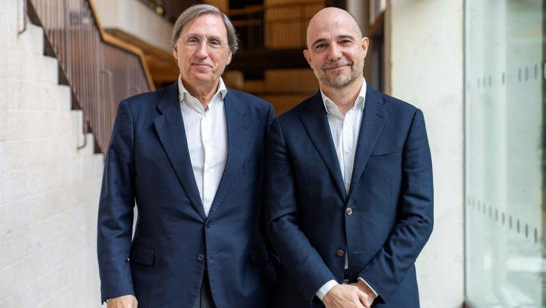 El presidente de Pascual, Tomás Pascual, y el consejero delegado de Pascual, César Vargas | PASCUAL ep el presidente de pascual tomas pascual y el consejero delegado de pascual cesar vargas