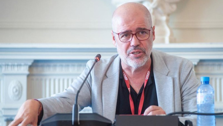 ep el secretario general de comisiones obreras unai sordo durante su intervencion en el curso de