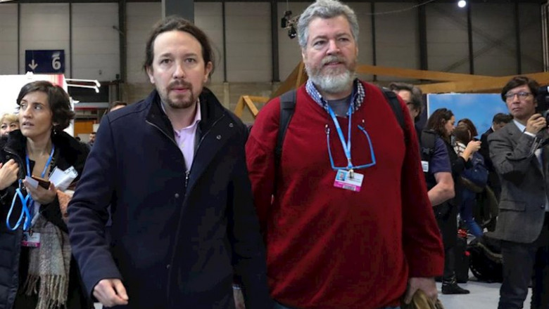 ep el secretario general de podemos pablo iglesias y el diputado de unidas podemos juantxo lopez de ep el secretario general de podemos pablo iglesias y el diputado de unidas podemos juantxo lopez de