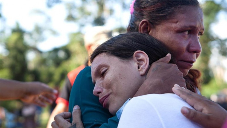 Familiares de reclusos de la prisión de Altamira | Lilo Clareto/dpa ep familiaresreclusosla prisionaltamira