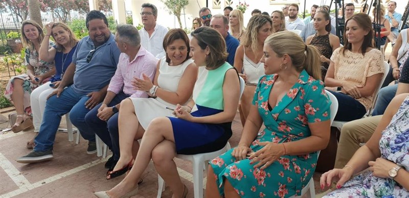 (I-D) Begoña Carrasco, Salomé Pradas, Javier Moliner, Miguel Barrachina, Isabel Bonig, Cuca Gamarra Y Eva Ortiz En La Escuela De Municipalismo Del PPCV | PPCV ep i-d begona carrasco salome pradas javier moliner miguel barrachina isabel bonig cuca gamarraeva ortizla escuelamunicipalismoppcv