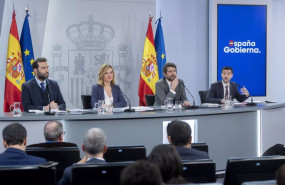 ep i d el ministro de economia comercio y empresa carlos cuerpo la portavoz del gobierno y ministra