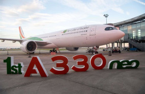 ep la aerolinea nacional de costa de marfil recibe su primer avion airbus a330neo