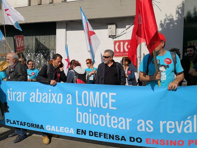 ep la plataforma galegadefensa do ensino publico protestalas revalidas