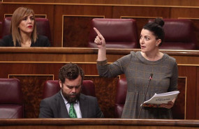 ep la secretaria general del grupo parlamentario de vox en el congreso macarena olona junto al