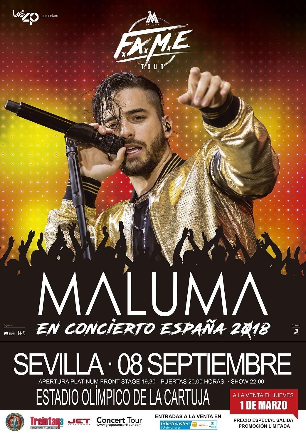 Maluma vueve a Sevilla en septiembre | L.A ROCK ENTERTAIMENT ep maluma vuevesevillaseptiembre