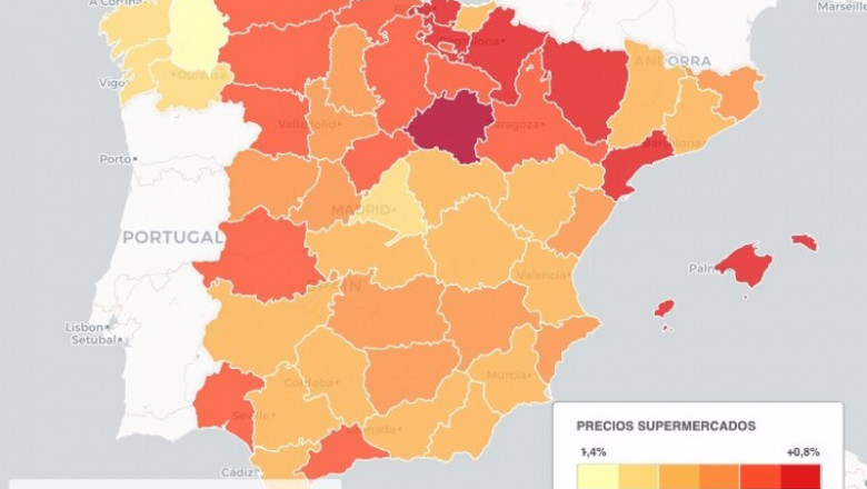 ep mapa de precios de compras online en supermercados ep mapa de precios de compras online en supermercados