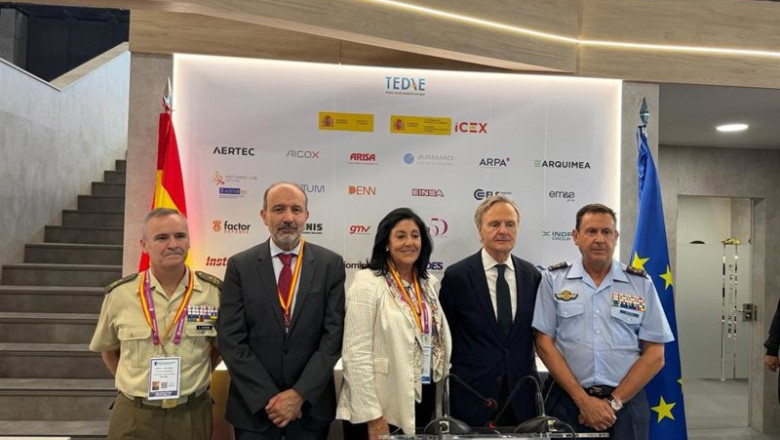 Martí Fluxá dice que la industria de defensa española ya no es un "actor secundario" en la seguridad europea. | TEDAE ep marti fluxa dice que la industria de defensa espanola ya no es un actor secundario en la