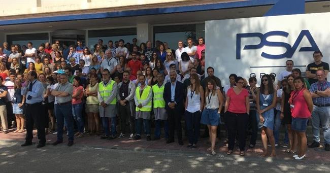 Minuto de silencio de PSA España por atentados en Barcelona | PSA ep minutosilenciopsa espanaatentadosbarcelona