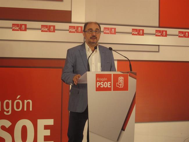El secretario general del PSOE-Aragón, Javier Lambán. | PSOE - Archivo ep secretario generalpsoe-aragon javier lamban 20180710125001