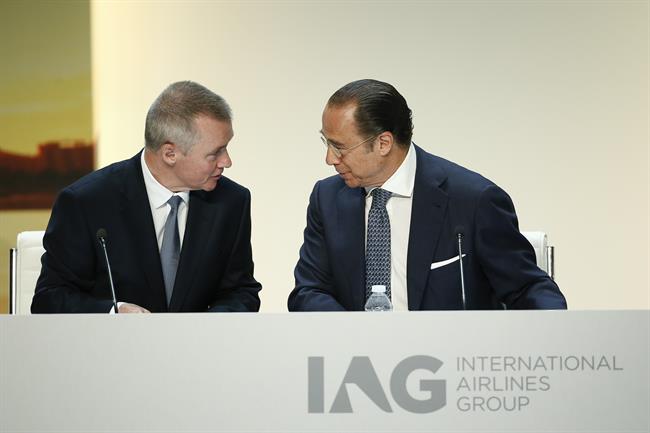 Walsh y Vázquez en la junta de accionistas de IAG de 2018 | IAG - Archivo ep walshvazquezla juntaaccionistasiag2018