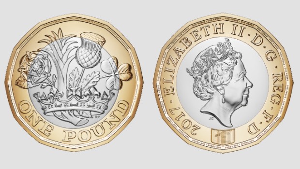 Resultado de imagen de nueva moneda de 1 libra