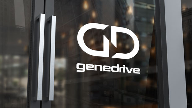 dl genedrive aim logotipo de tecnología de diagnóstico de impulso genético