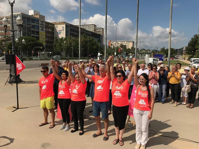 Acto de presentación de ACN, Òmnium y AMI de los actos de la Diada | Europa Press ep actopresentacionacn mniumamilos actosla diada