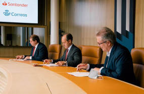 ep acuerdo entre santander y correos para ofrecer servicios financieros basicos