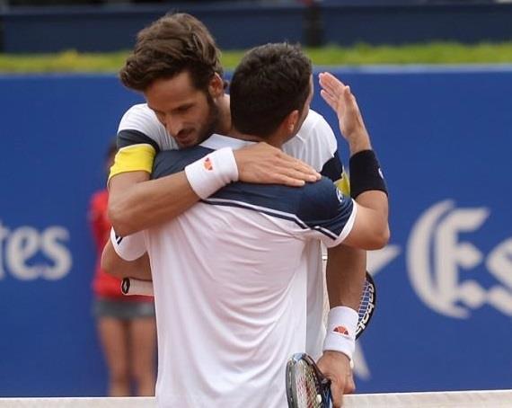 Alberto Montañés y Feliciano López en el Godó | OPEN BANC SABADELL ep alberto montanesfeliciano lopezgodo