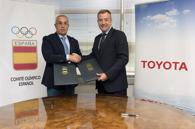 Alejandro Blanco, presidente del COE, con el presidente de Toyota | TOYOTA ep alejandro blanco presidentecoe conpresidentetoyota