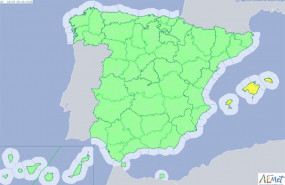 ep alerta amarilla por riesgo de lluvias y tormentas en baleares