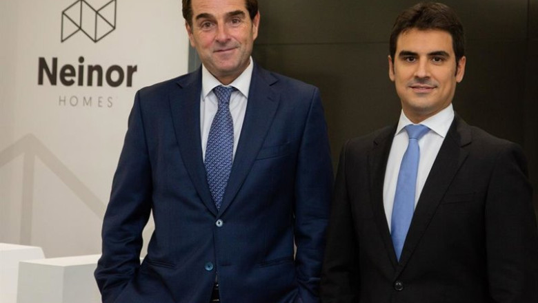 ep archivo borja garcia egotxeaga ceo de neinor homes y de aedas homes y jordi argemi presidente ep archivo borja garcia egotxeaga ceo de neinor homes y de aedas homes y jordi argemi presidente
