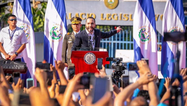 ep archivo el presidente de el salvador nayib bukele frente a la asamblea legislativa ep archivo el presidente de el salvador nayib bukele frente a la asamblea legislativa