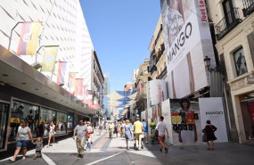 ep archivo   la calle preciados de madrid