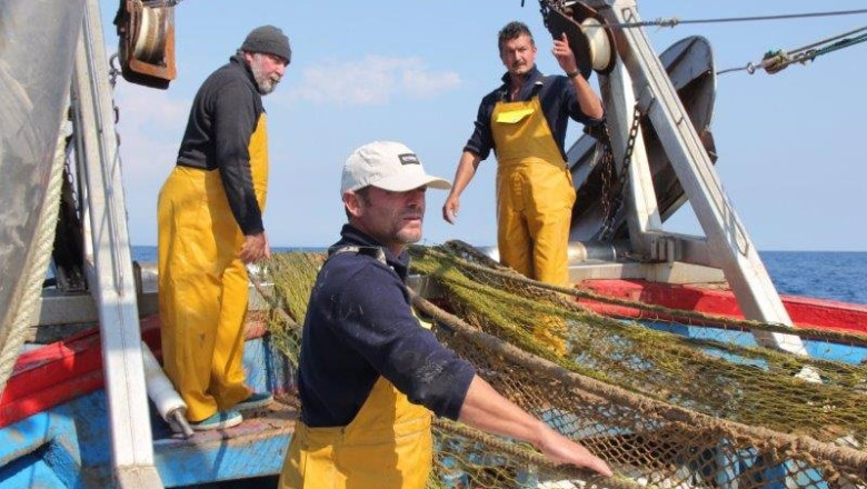 Archivo - Pescadores de la Cooperativa de Armadores de Pesca del Puerto de Vigo (ARVI) . | ARVI - Archivo ep archivo pescadores de la cooperativa de armadores de pesca del puerto de vigo arvi