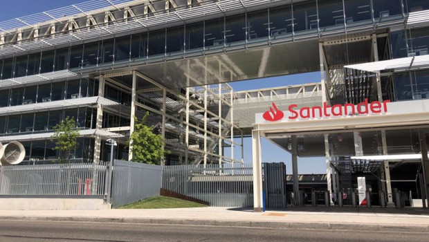 ep archivo   sede del banco santander en madrid
