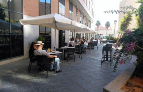 ep archivo   terraza de un hotel en almeria