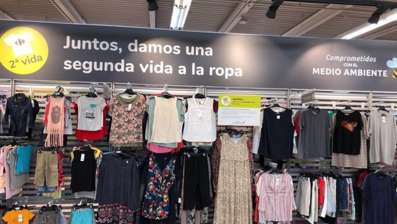 Carrefour testa la venta de ropa de segunda mano | CARREFOUR ep carrefour testa la venta de ropa de segunda mano