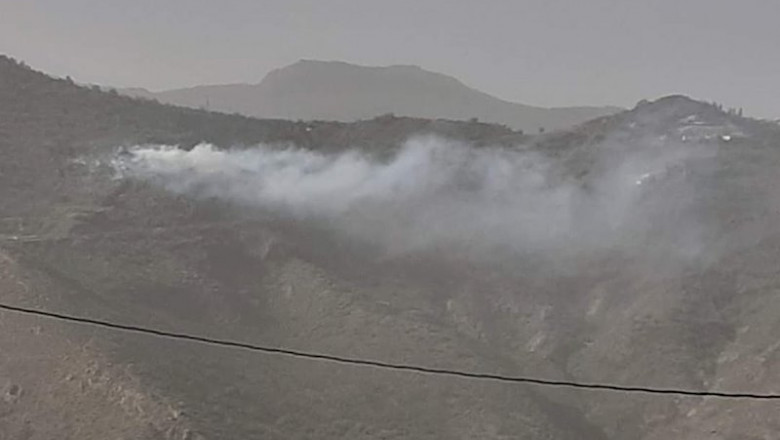 ep conato en la zona de casas de la umbria en tejeda