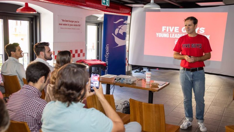 ep daniel agromayor ceo de five guys en espana y portugal ep daniel agromayor ceo de five guys en espana y portugal