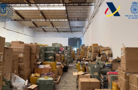 ep desmantelado uno de los mayores centros de distribucion de juguetes y productos sanitarios