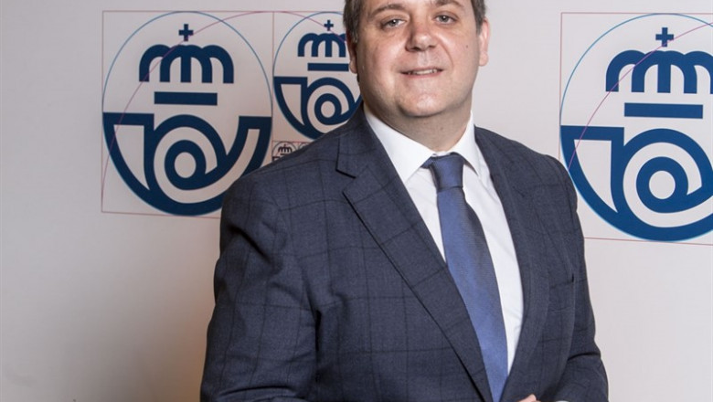 Juan Manuel Serrano, presidente de Correos | CORREOS ep economiaempresas- correos modernizahistorico logoadaptarlola digitalizaciongrupo