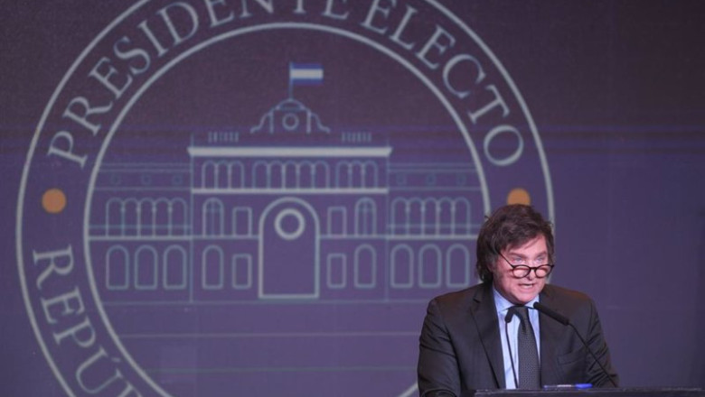 ep el candidato de la libertad avanza javier milei presidente electo de argentina ep el candidato de la libertad avanza javier milei presidente electo de argentina