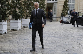 ep el ministro frances de economia y finanzas bruno le maire