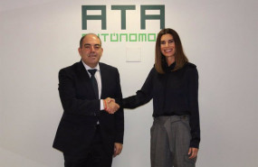 ep el presidente de ata lorenzo amor y la presidenta de la avd gema aznar
