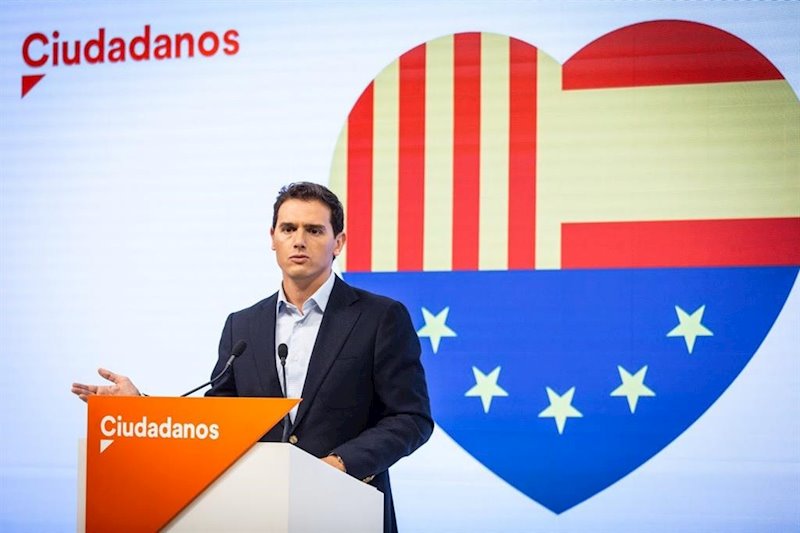 ep el presidente de ciudadanos albert rivera en rueda de prensa en la sede del partido