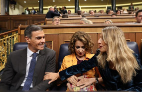 ep el presidente del gobierno pedro sanchez la vicepresidenta primera del gobierno y ministra de