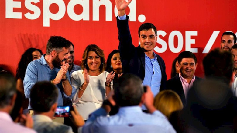 ep el secretario general del psoe y presidente del gobierno en funciones pedro sanchez y la 20191029130604
