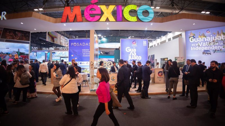 Estand de México en la 44ª edición de la Feria Internacional del Turismo, Fitur 2024, en IFEMA Madrid, a 24 de enero de 2024, en Madrid, (España). Fitur es la primera cita anual para los profesionales del turismo mundial y la feria líder para los mercados | Eduardo Parra - Europa Press ep estand de mexico en la 44 edicion de la feria internacional del turismo fitur 2024 en ifema