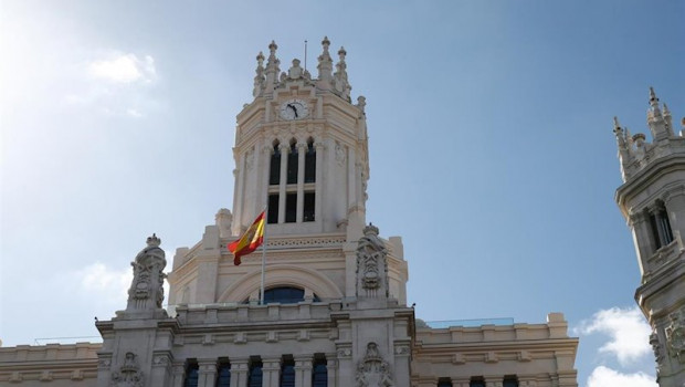 ep fachada del palacio de cibeles actual ayuntamiento de madrid