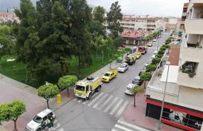 ep imagenes de tareas de desinfeccion frente al coronavirus en murcia covid-19