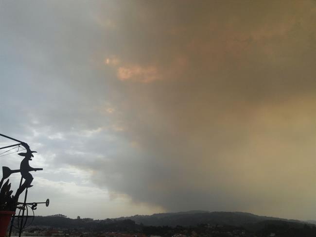 Incendio en Ponteareas | EUROPA PRESS ep incendioponteareas