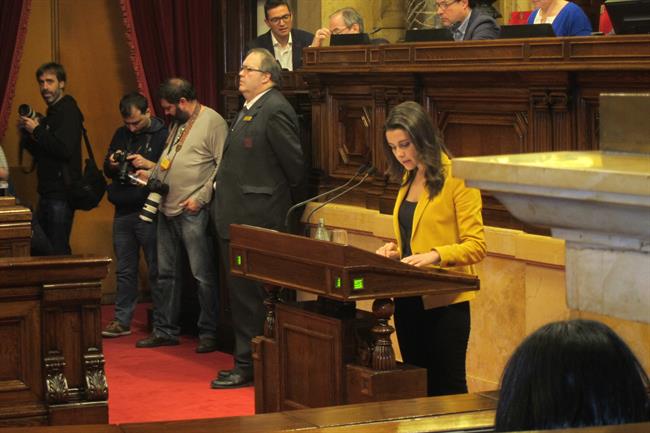 ep ines arrimadas cs enplenoinvestiduracarles puigdemont