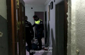 ep intervencion en el piso del poligono norte donde estaba oculto el secuestrado