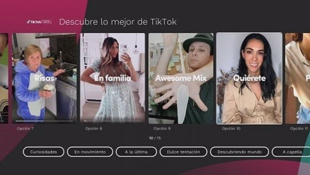 ep la living app tiktok extra integrada en movistar la plataforma de television de telefonica en