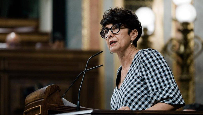 ep la portavoz del pnv en el congreso maribel vaquero interviene durante una sesion plenaria