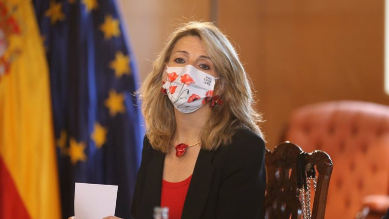Lavicepresidenta segunda y ministra de Trabajo y Economía Social, Yolanda Díaz. | Isabel Infantes - Europa Press ep lavicepresidenta segunda y ministra de trabajo y economia social yolanda diaz