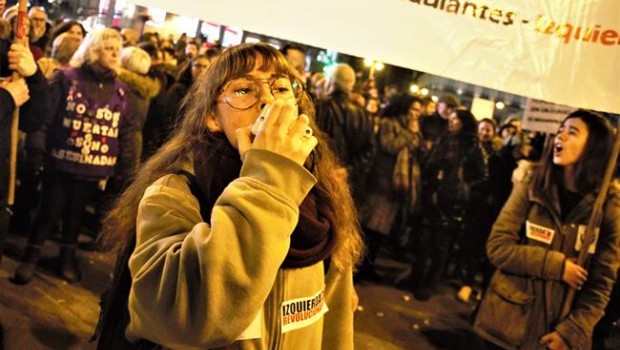 ep manifestacion feminista madrid 15 enero